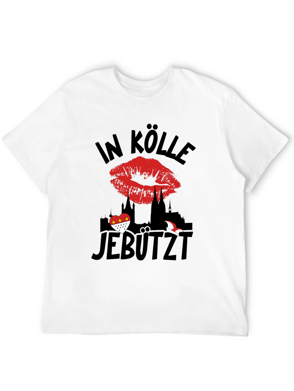 In Kölle Jebützt Mens T-Shirt Cologne Germany