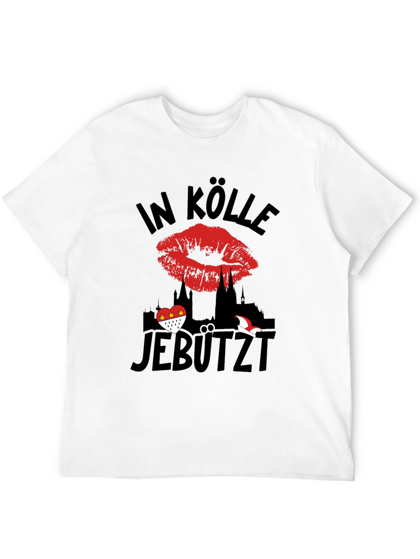In Kölle Jebützt Mens T-Shirt Cologne Germany
