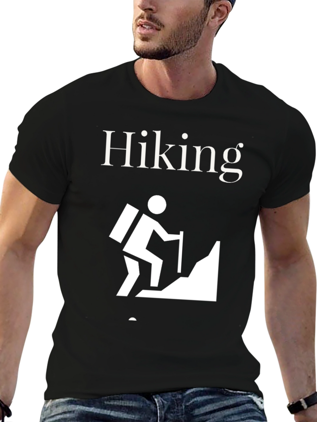 Hiking Graphic Tee - Mountain Adventure