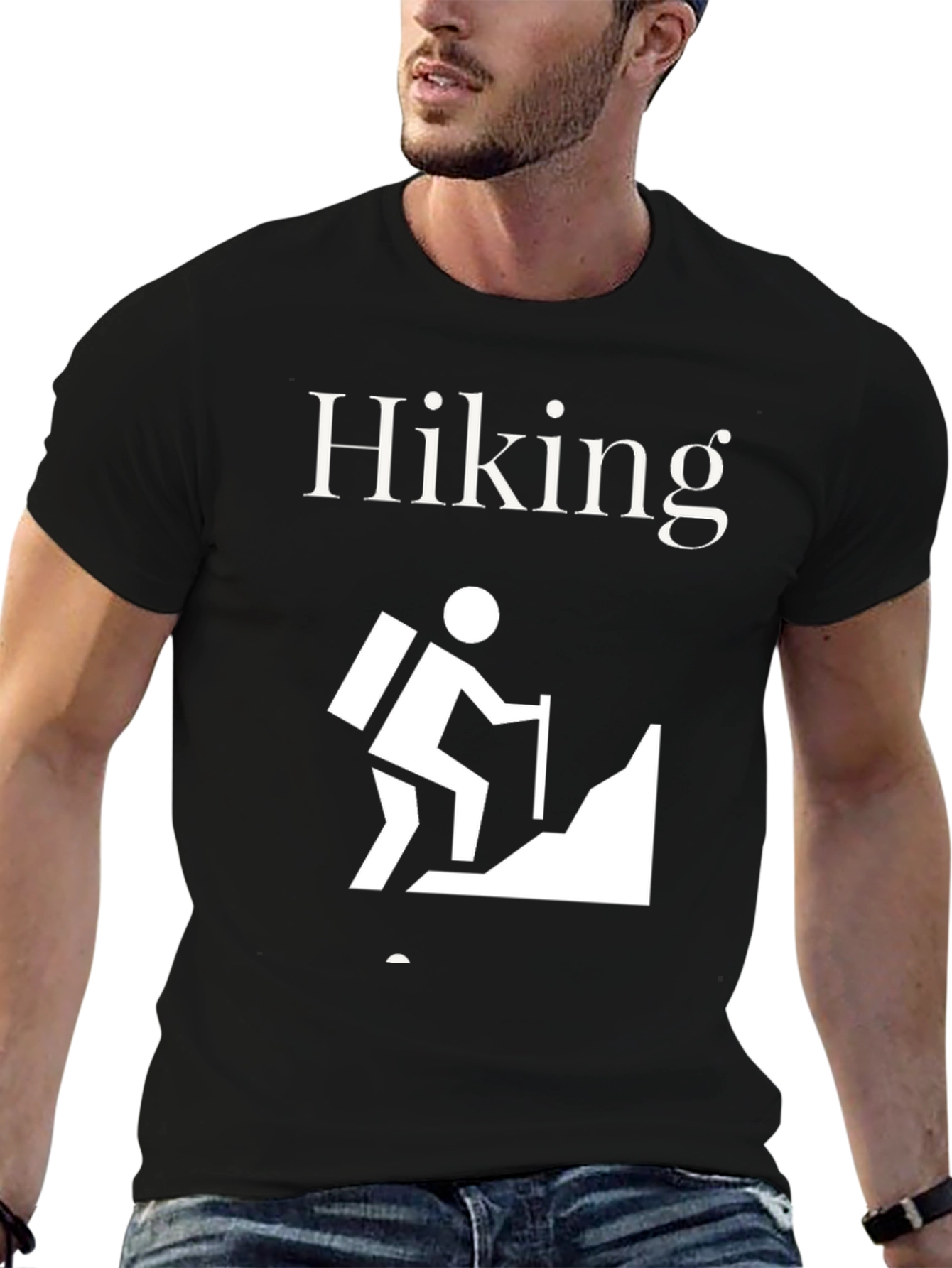 Hiking Graphic Tee - Mountain Adventure
