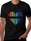 Acupuncturist Rainbow Heart T-Shirt