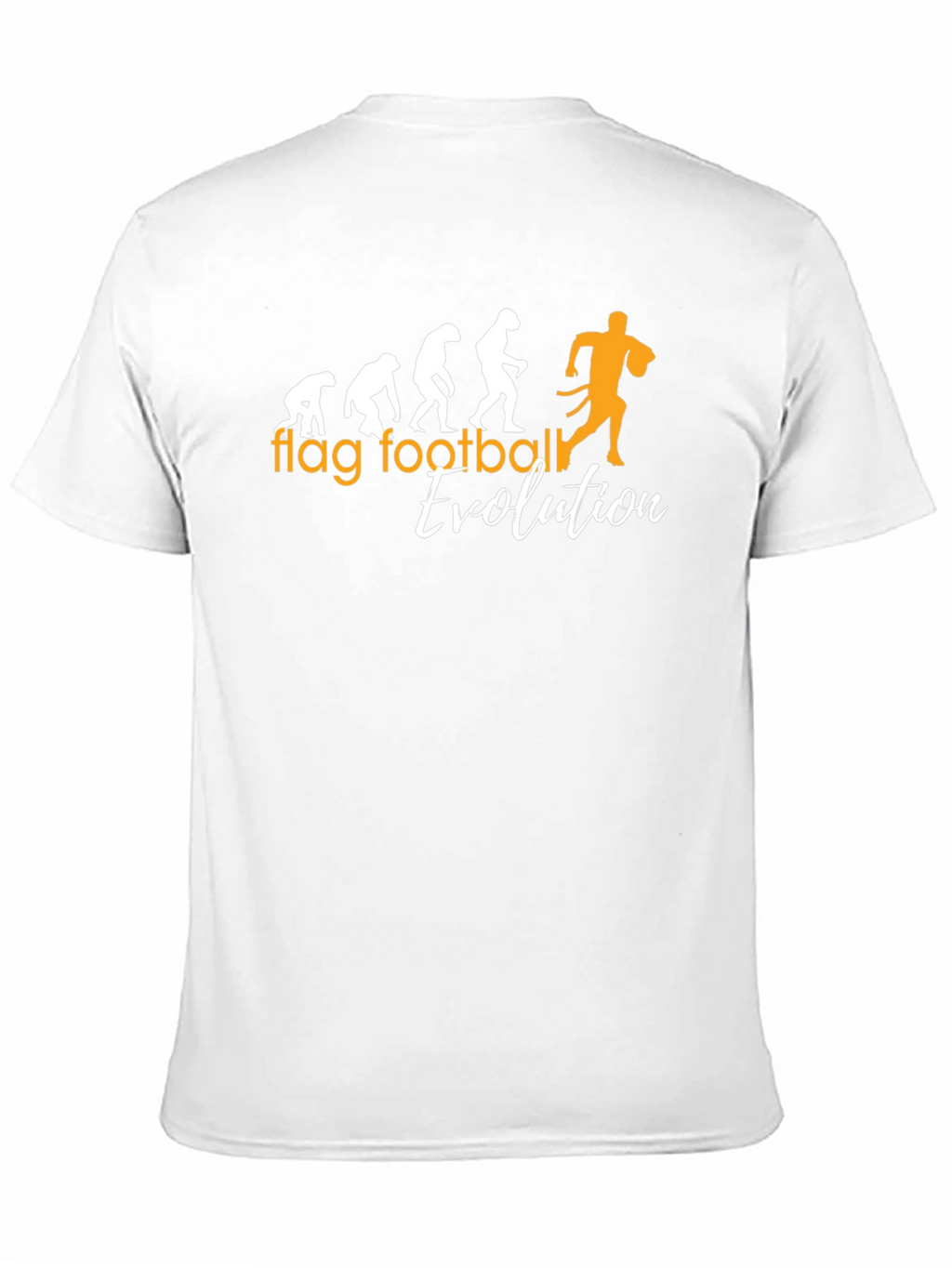 Flag Football Evolution Graphic T-Shirt