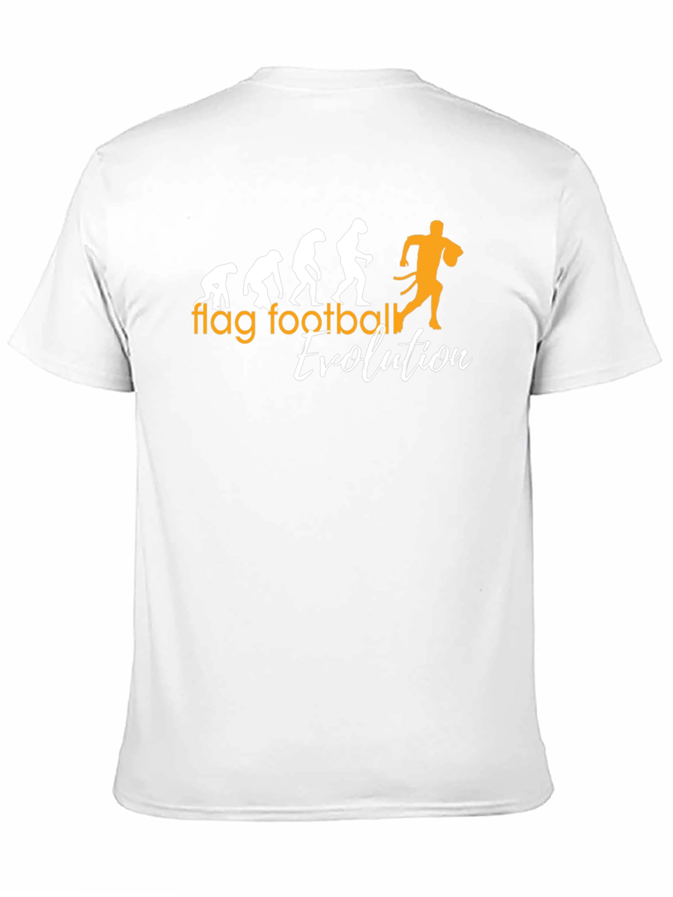 Flag Football Evolution Graphic T-Shirt