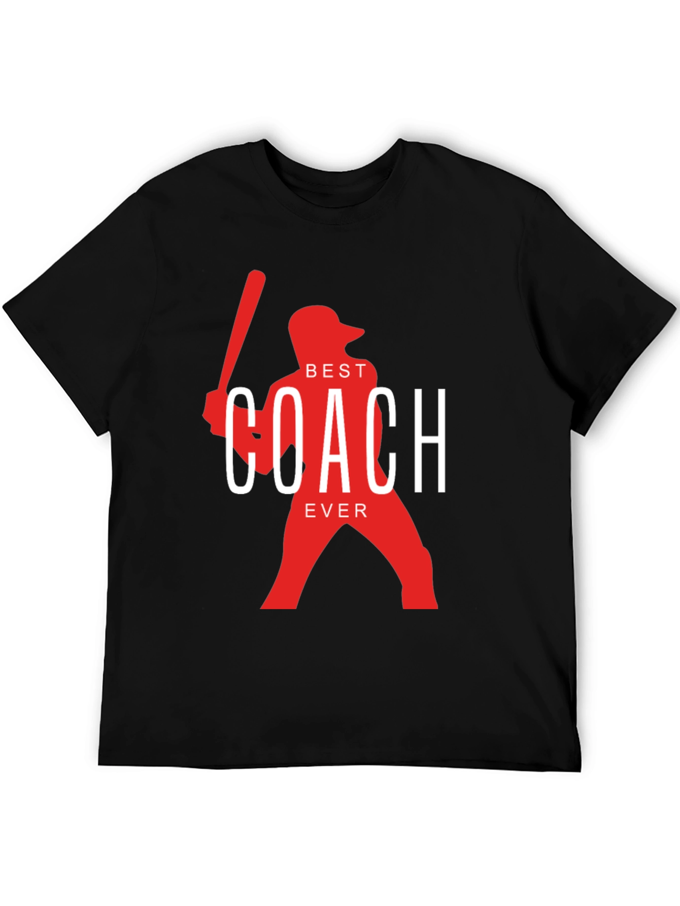 Best Coach Ever T-Shirt - Baseball Coach Appreciation Gift