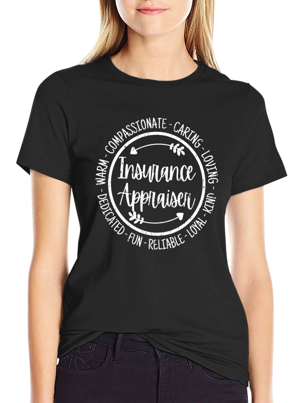 Insurance Appraiser T-Shirt - Compassionate Caring Design