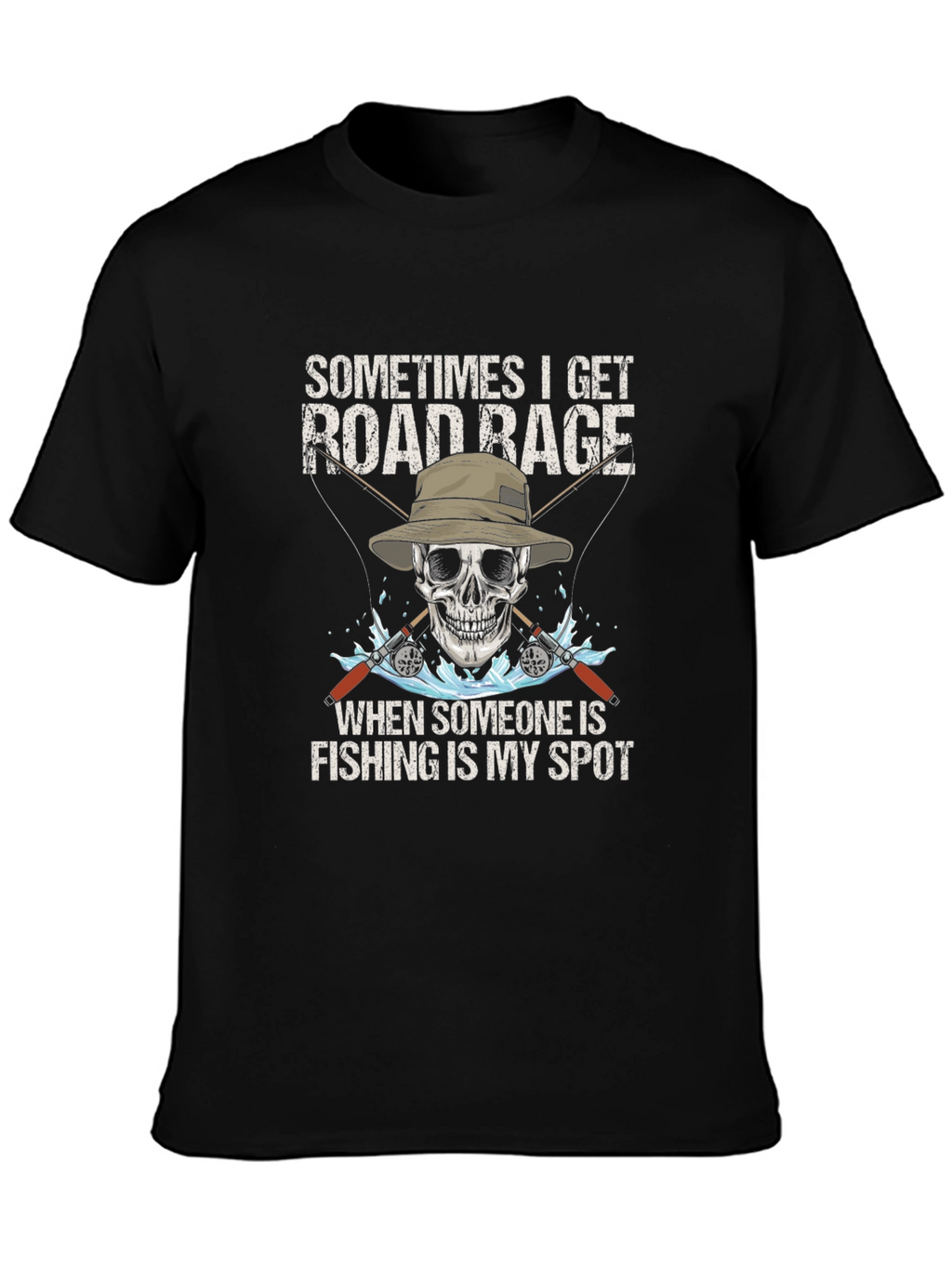 Road Rage Fishing T-Shirt