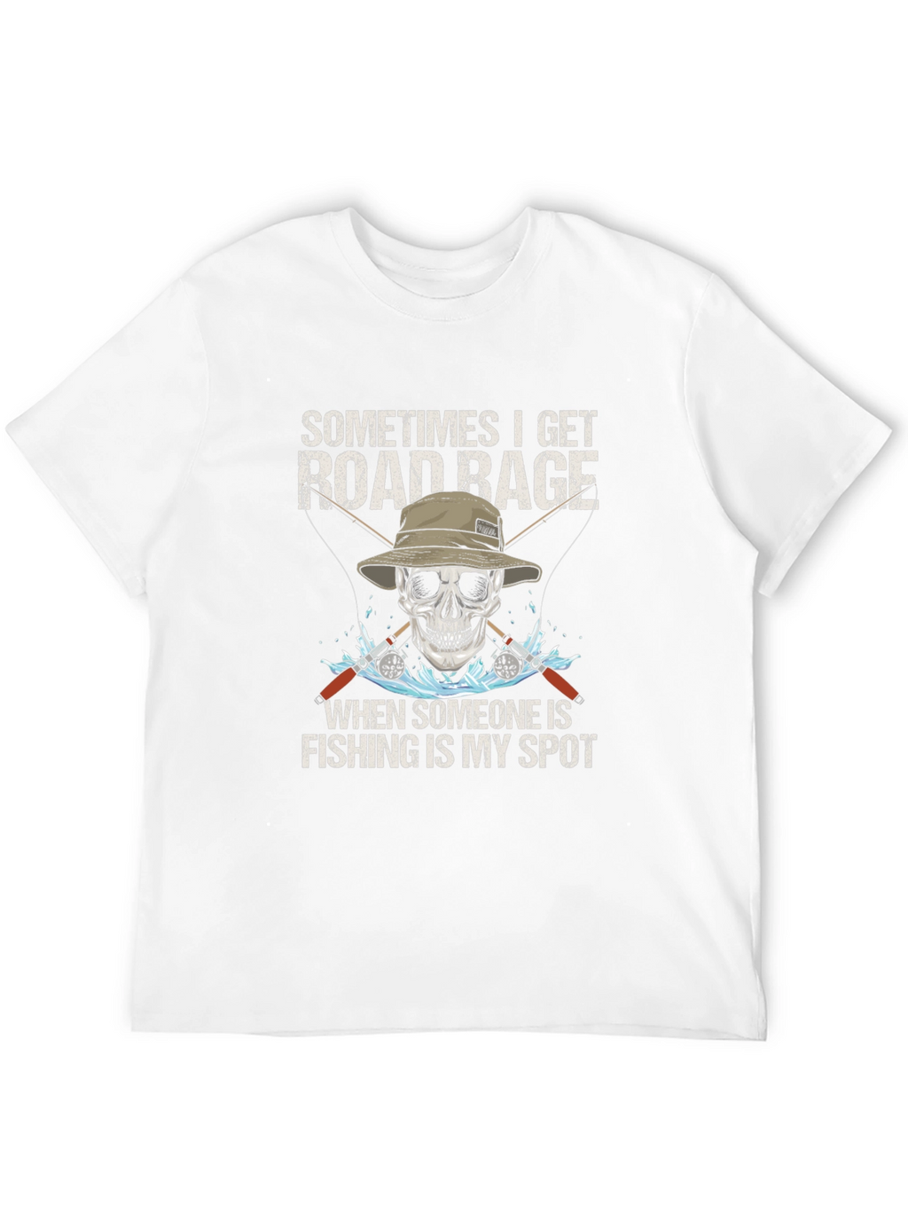 Road Rage Fishing T-Shirt