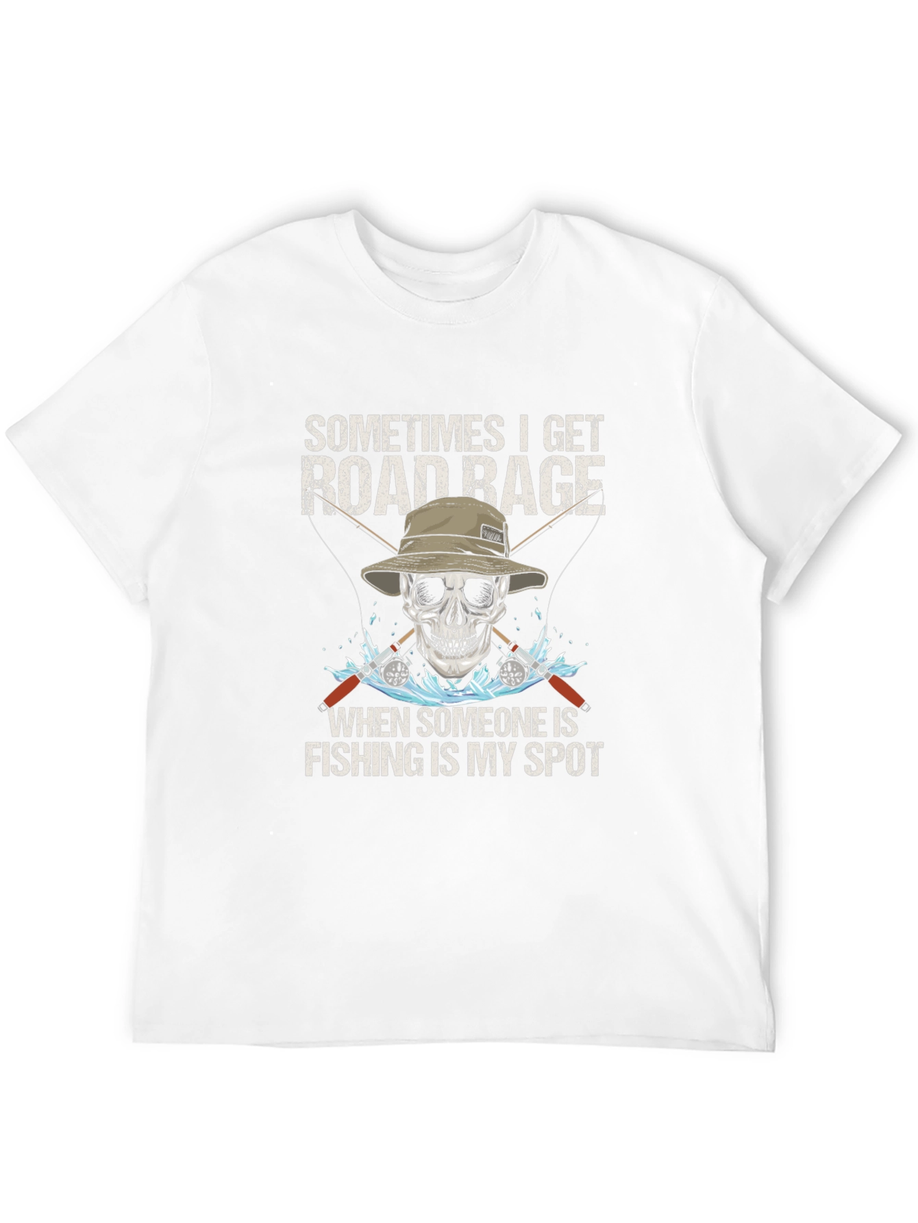 Road Rage Fishing T-Shirt