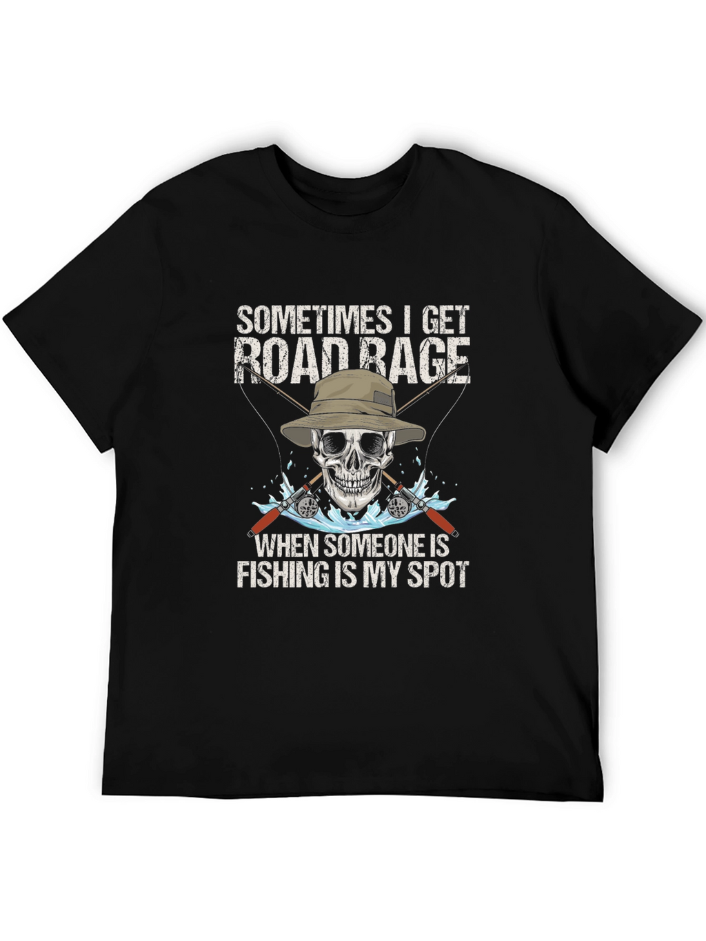 Road Rage Fishing T-Shirt