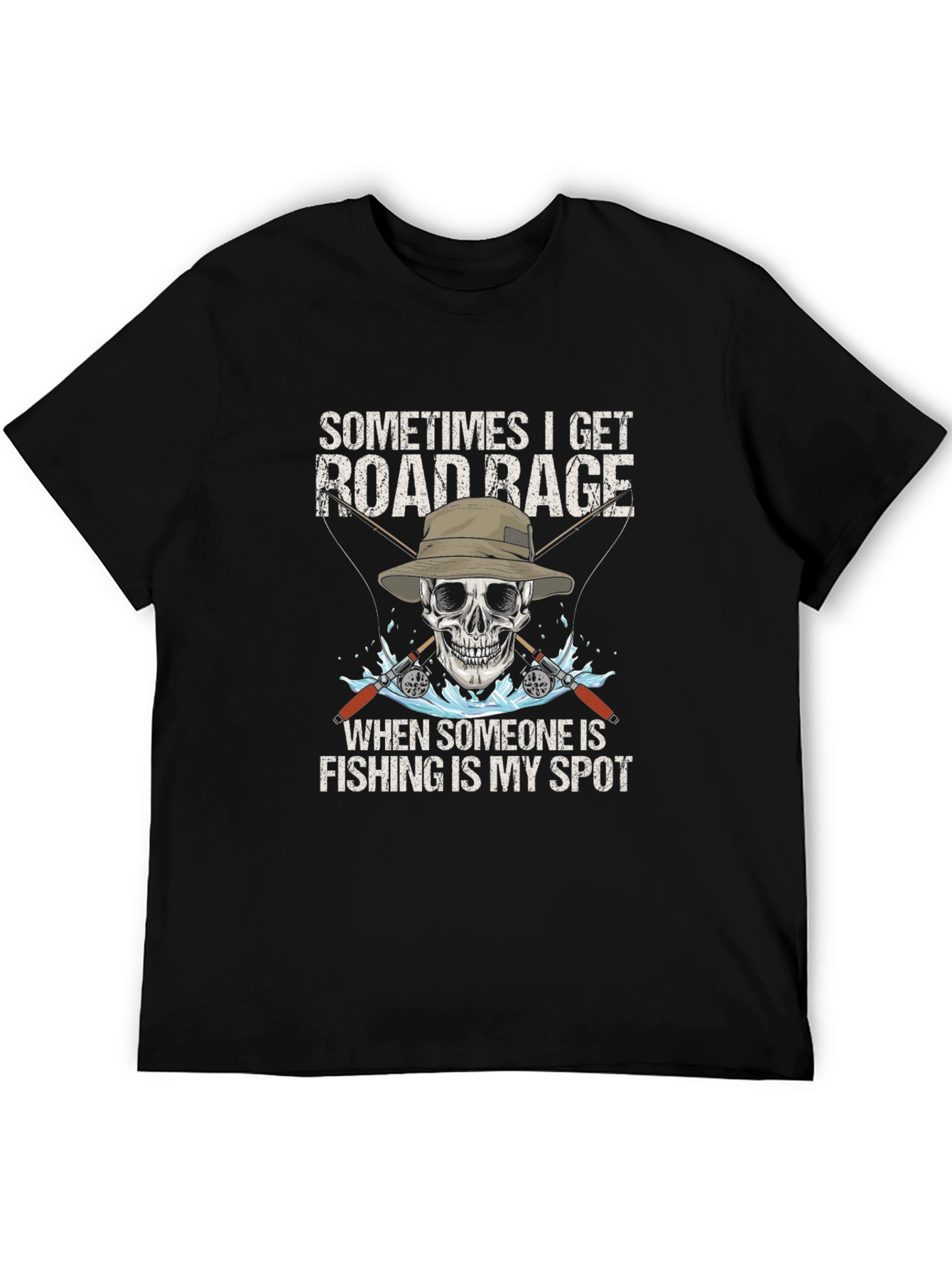 Road Rage Fishing T-Shirt