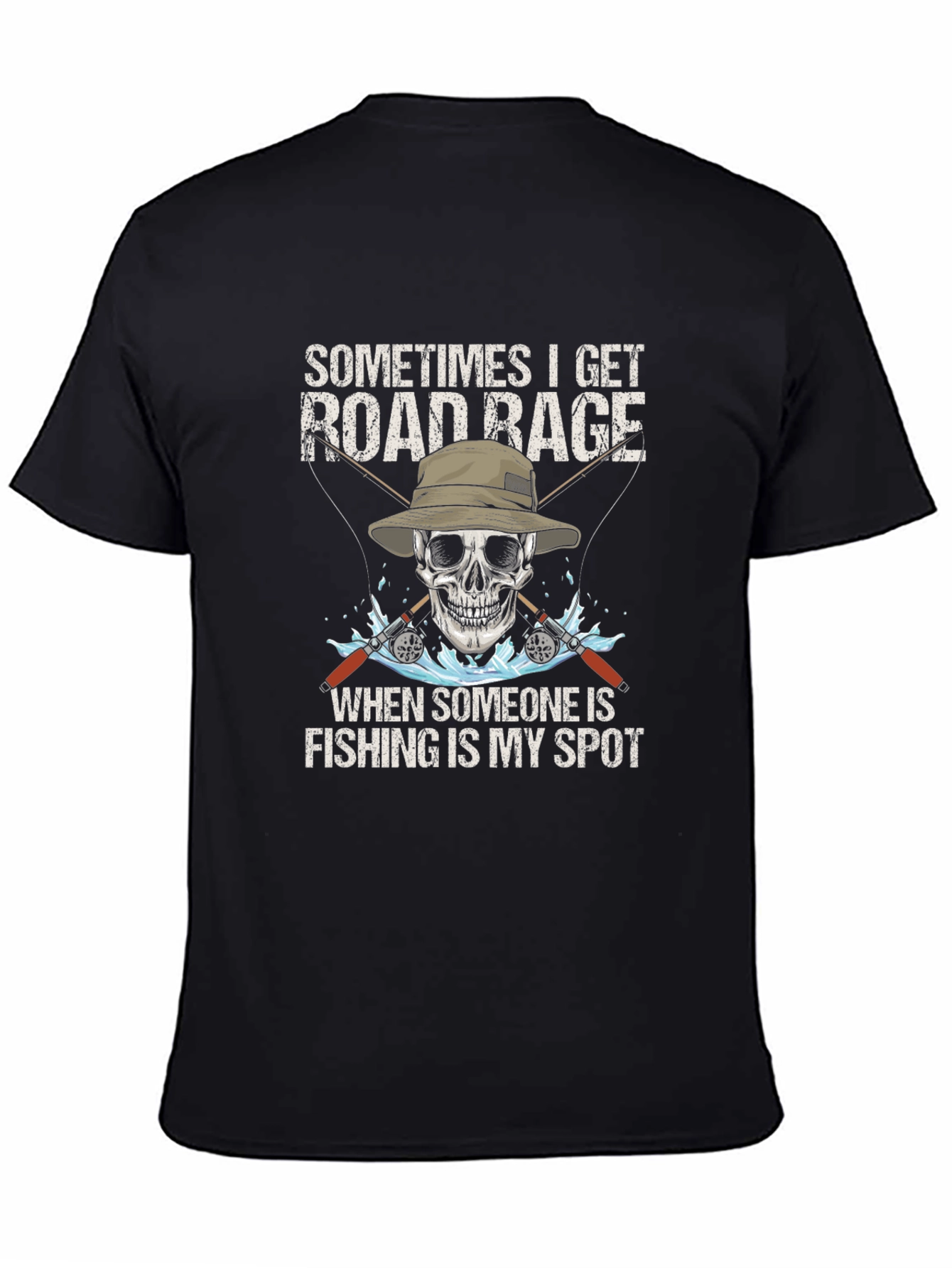Road Rage Fishing T-Shirt