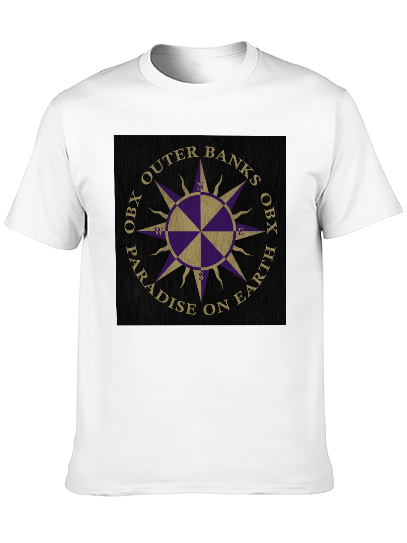 Outer Banks OBX Compass Graphic T-Shirt