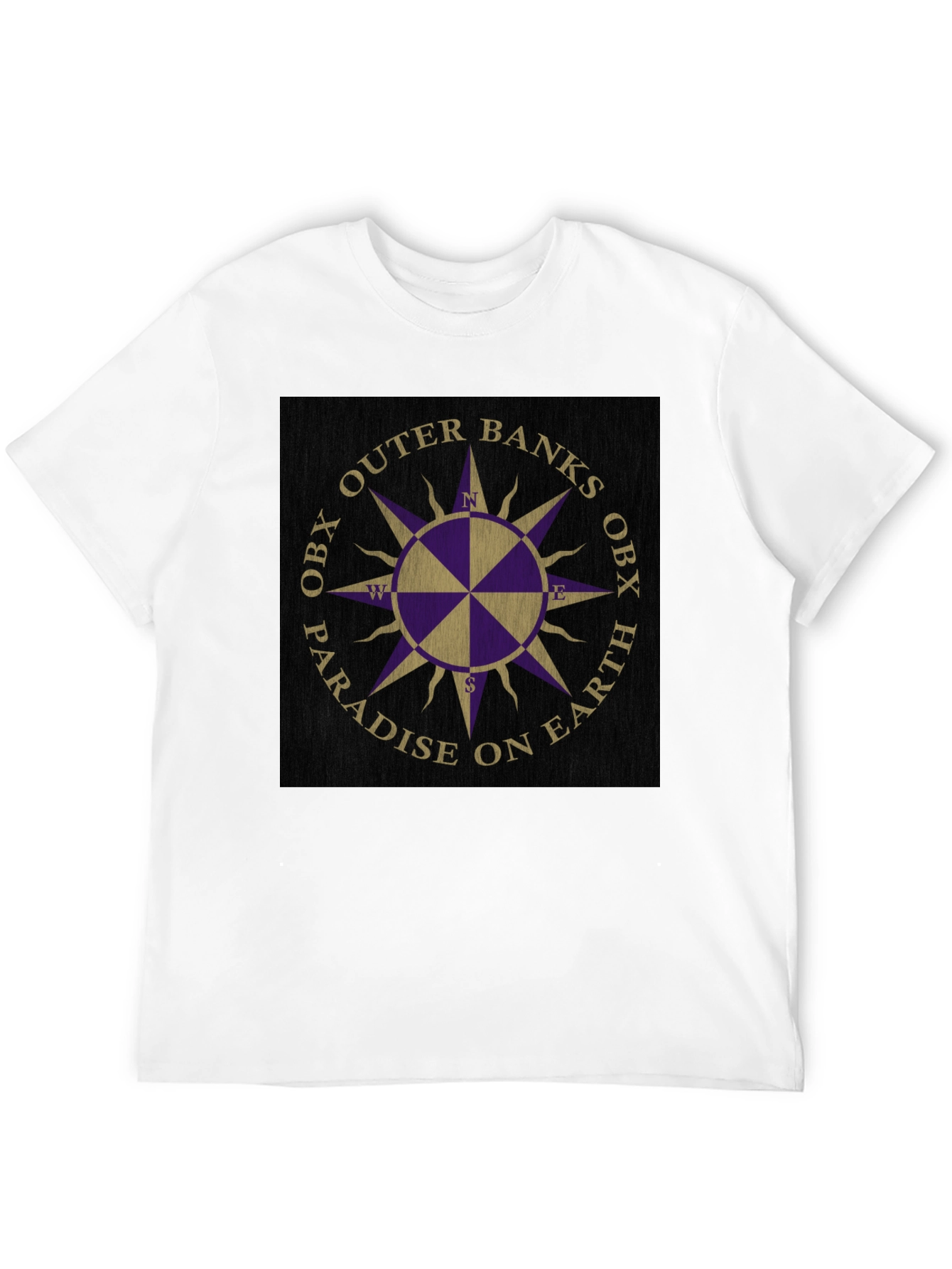 Outer Banks OBX Compass Graphic T-Shirt