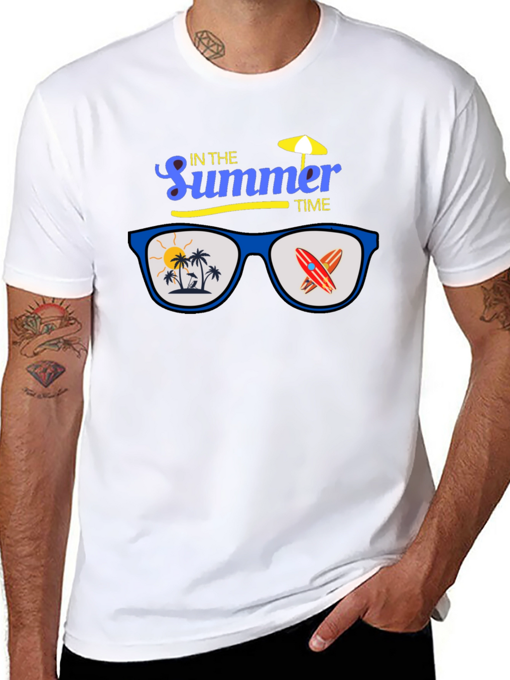 Summer Time T-Shirt: Beach Vibes