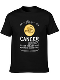 Cancer Athlete Zodiac Sign T-Shirt