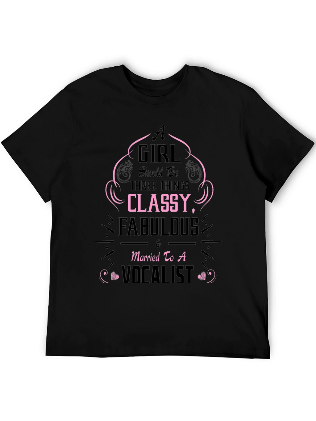 Classy Vocalist T-Shirt - Graphic Tee