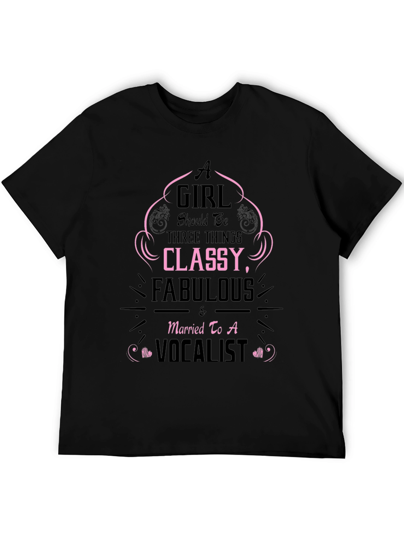 Classy Vocalist T-Shirt - Graphic Tee