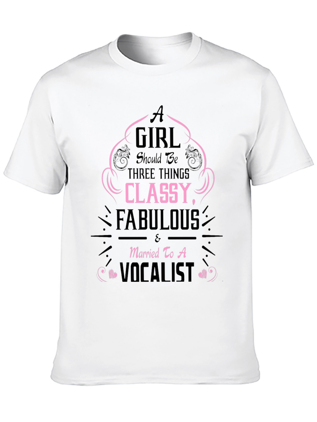 Classy Vocalist T-Shirt - Graphic Tee