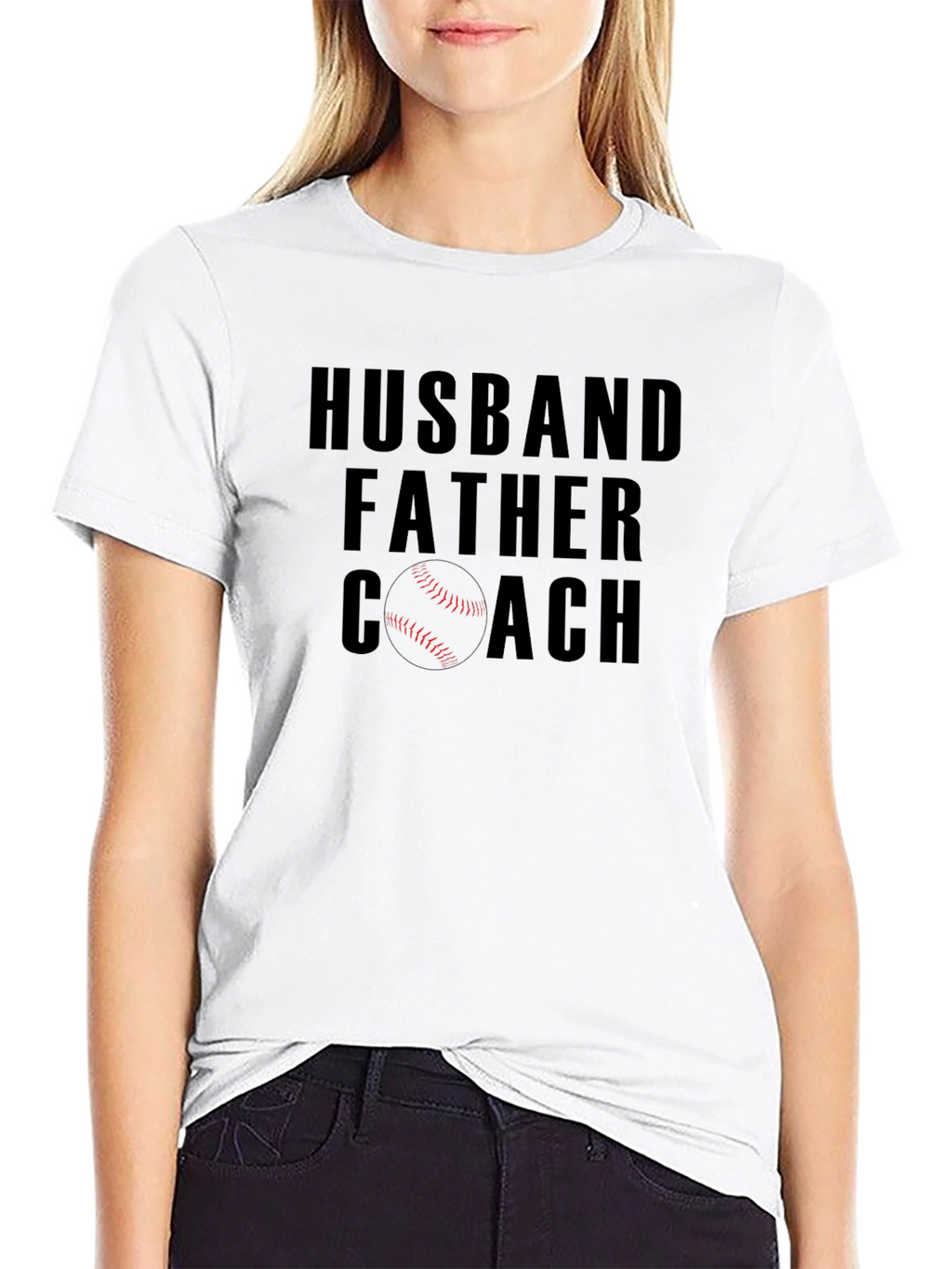 Husband Father Coach Graphic T-Shirt
