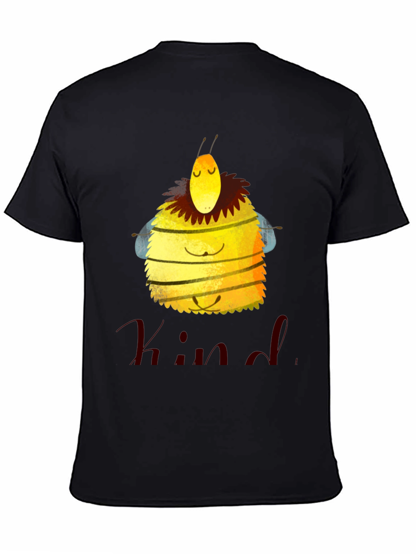 Be Kind Bee Graphic T-Shirt - Black