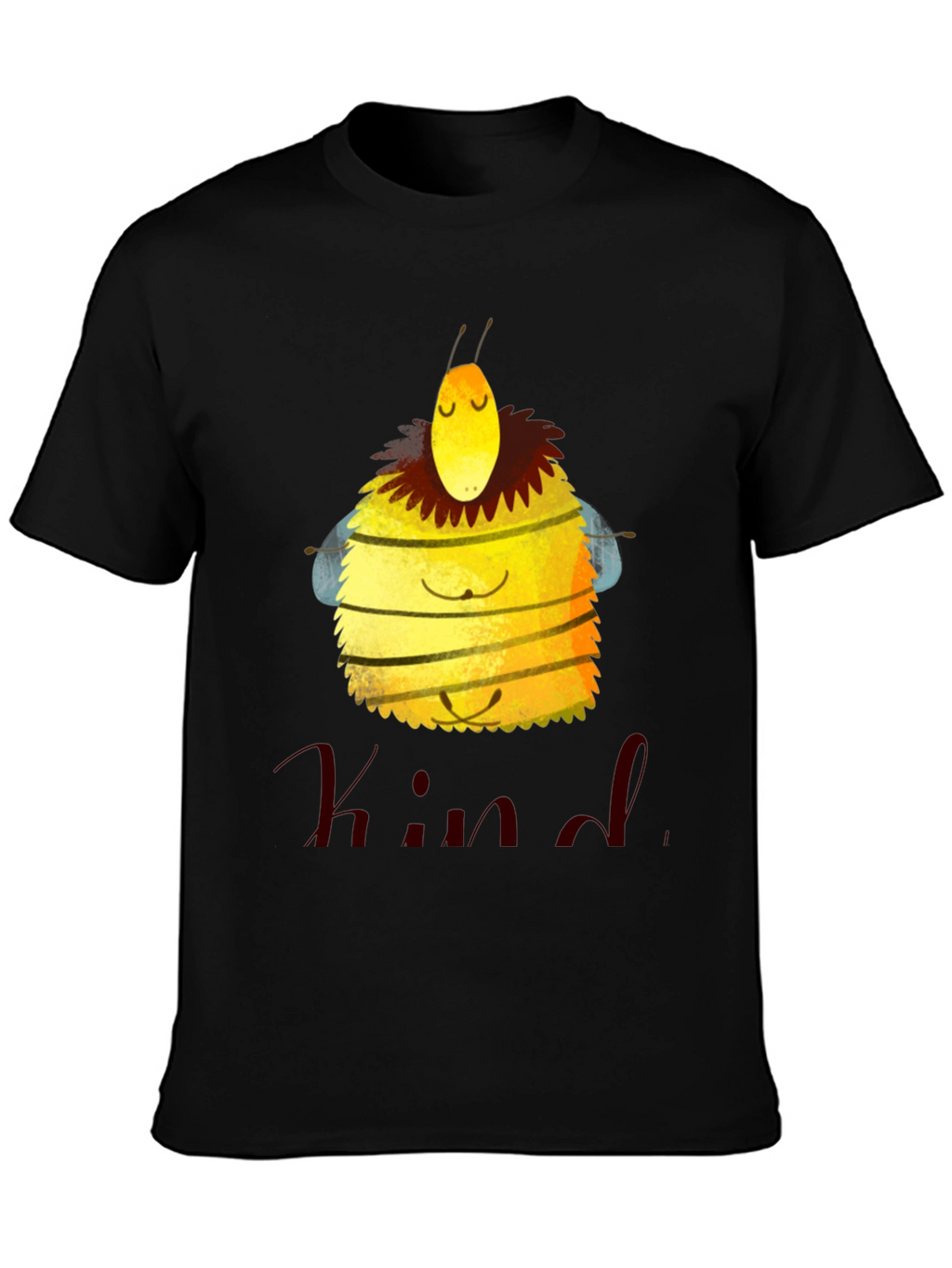 Be Kind Bee Graphic T-Shirt - Black