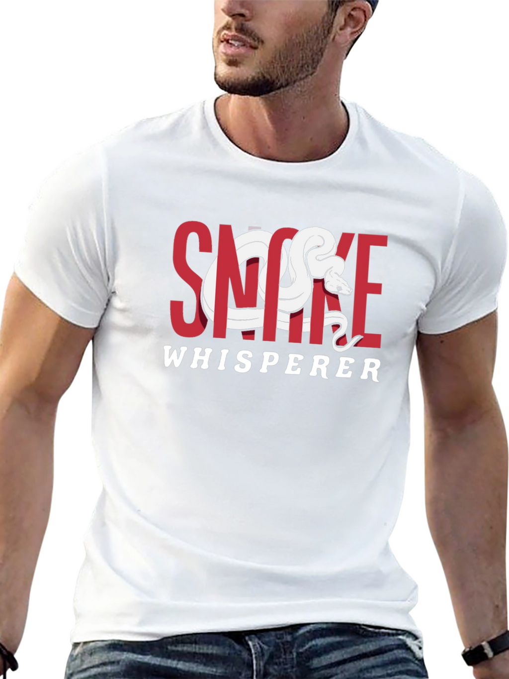 Snake Whisperer Graphic T-Shirt