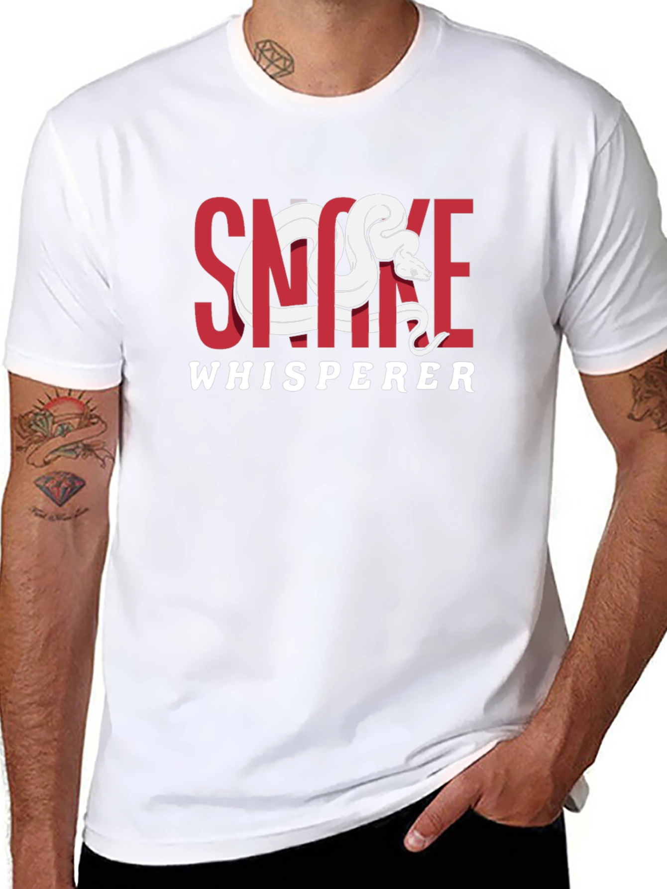 Snake Whisperer Graphic T-Shirt