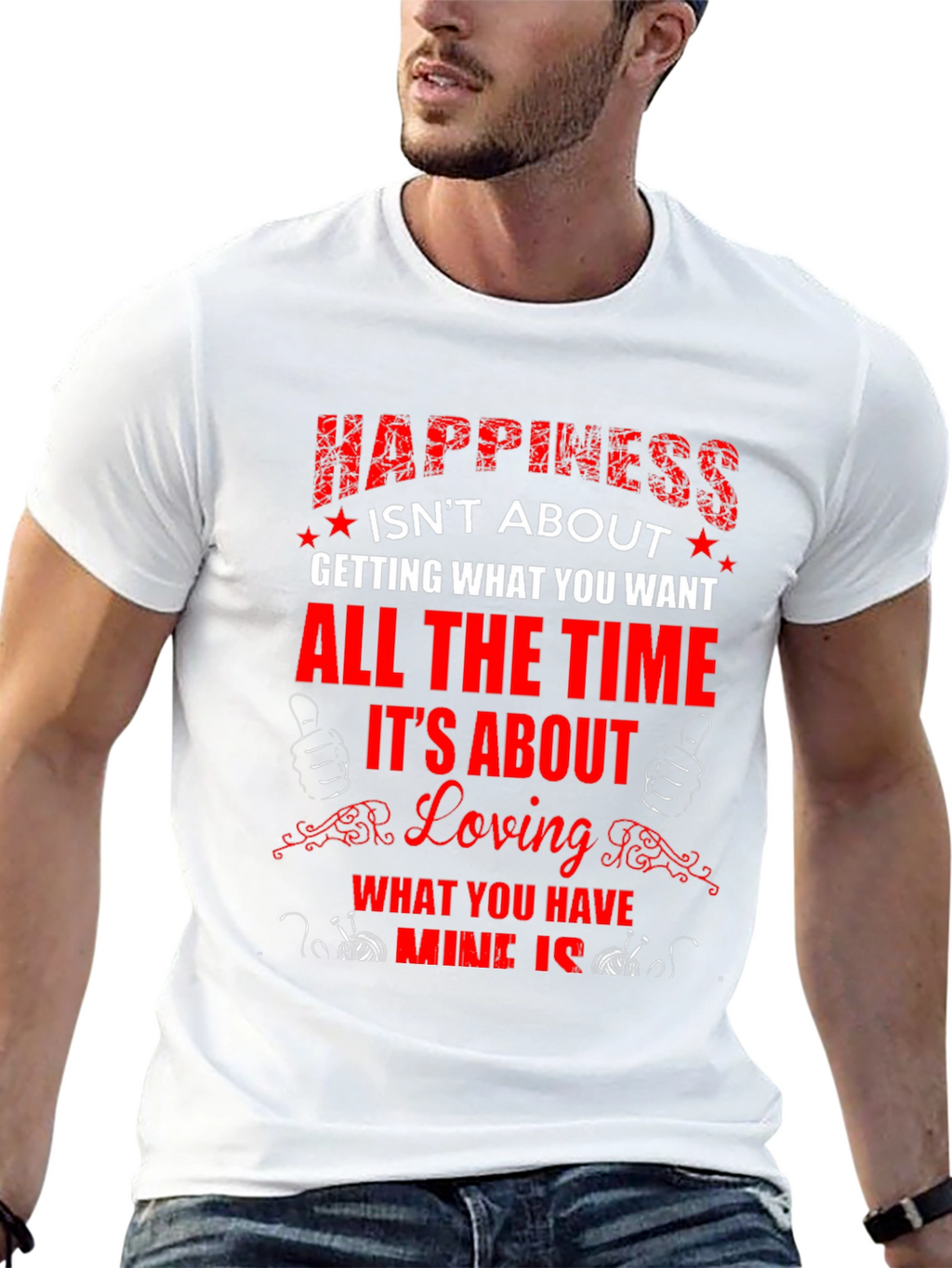 Happiness Graphic Tee - Love What You Have
