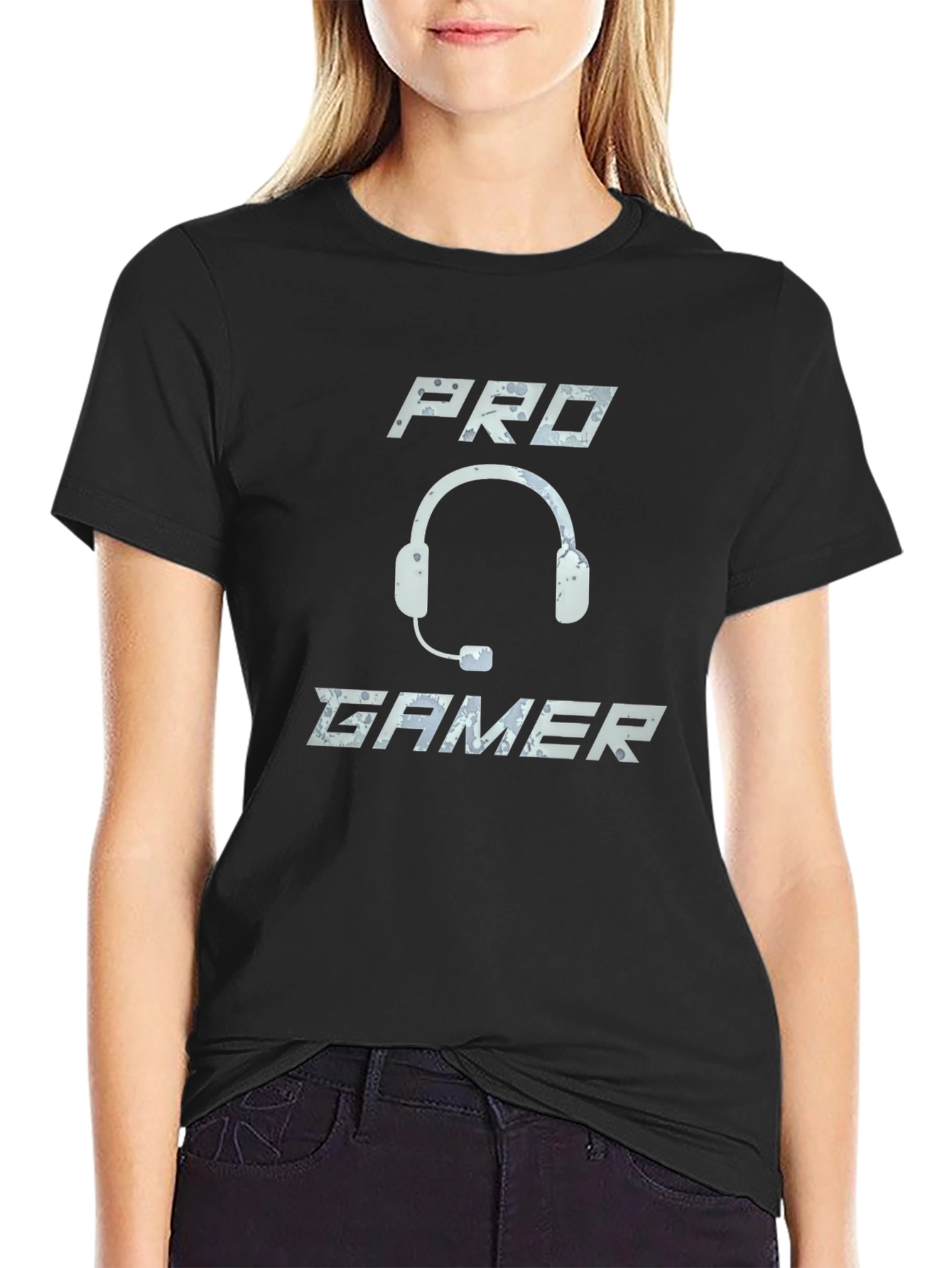 Pro Gamer Graphic Tee - Black Short Sleeve T-Shirt