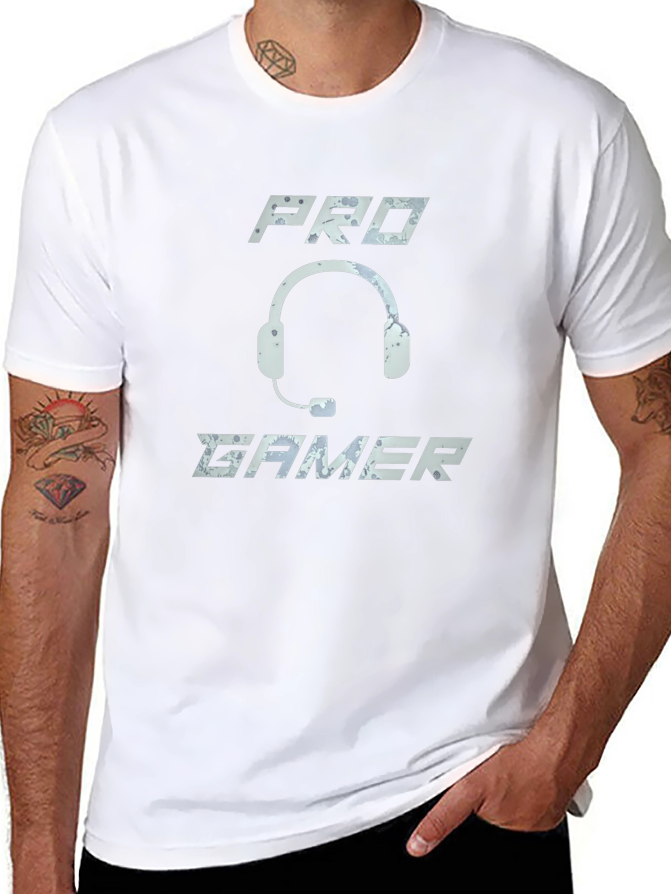 Pro Gamer Graphic Tee - Black Short Sleeve T-Shirt