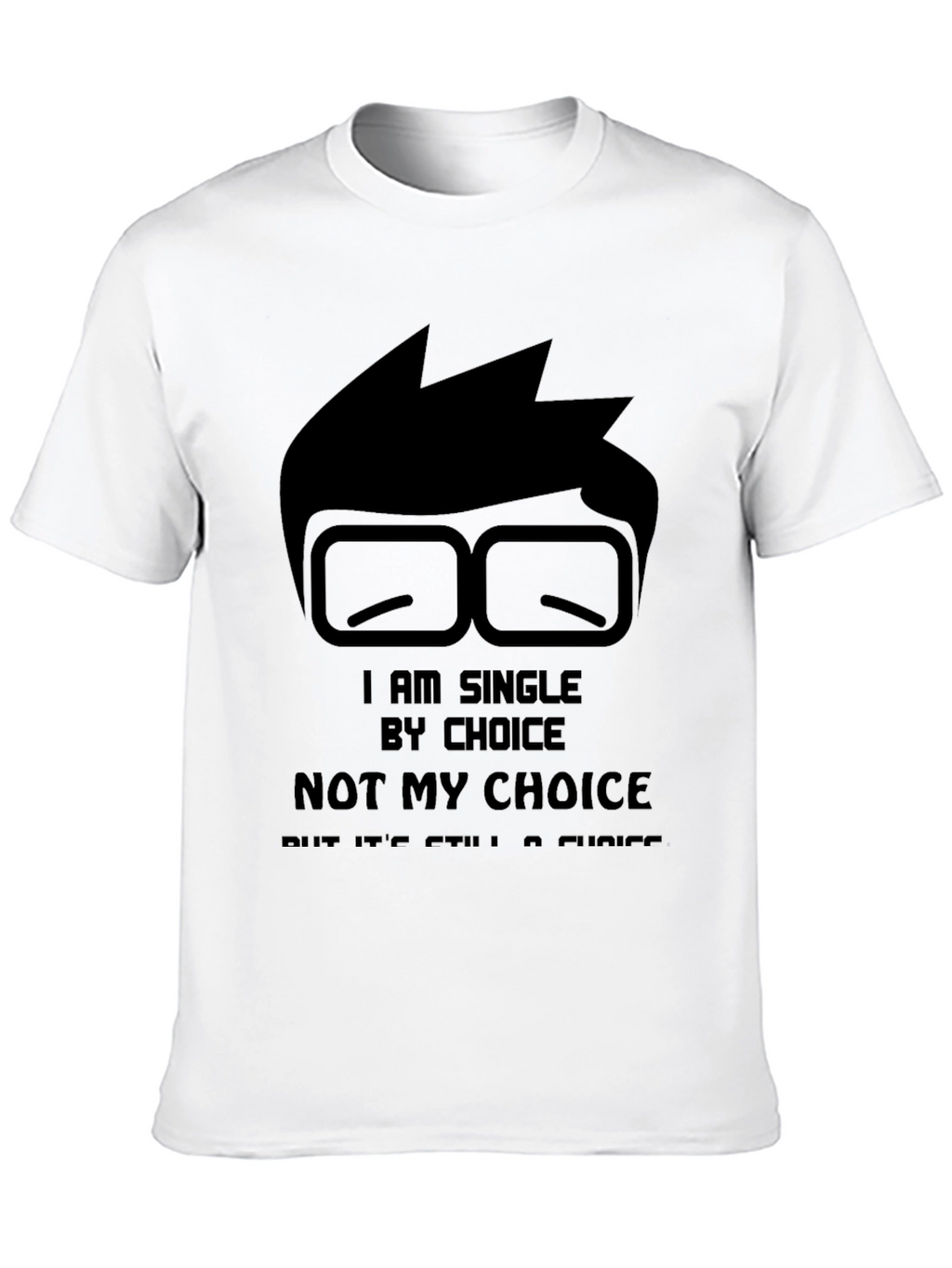 Single By Choice Black T-Shirt