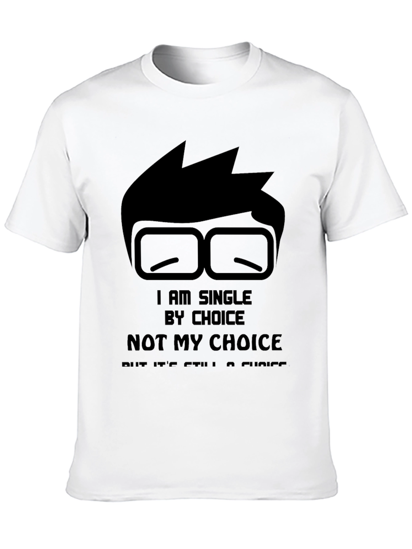 Single By Choice Black T-Shirt