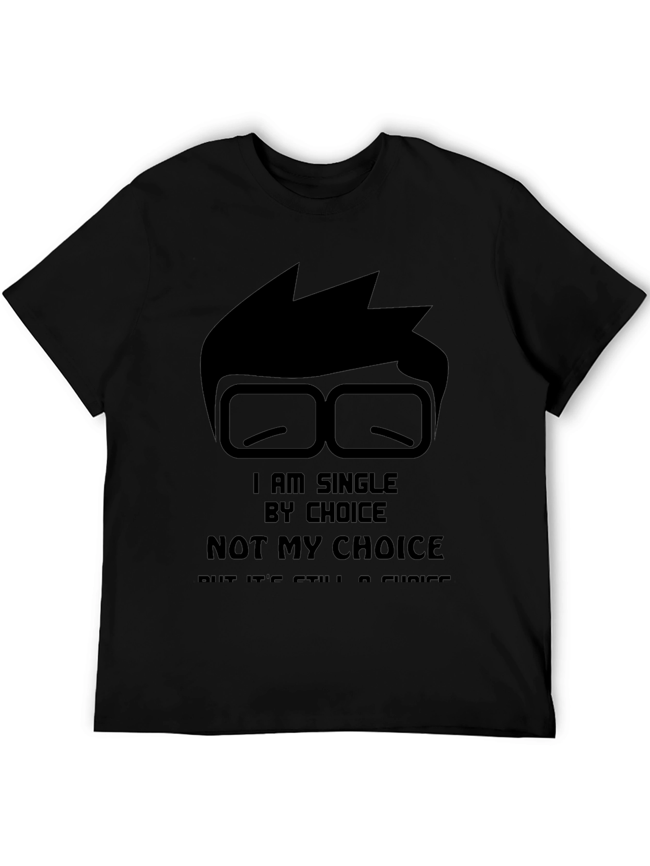 Single By Choice Black T-Shirt