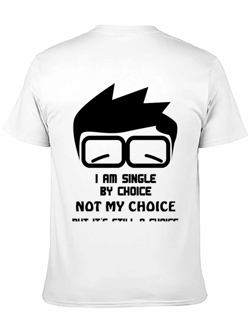 Single By Choice Black T-Shirt