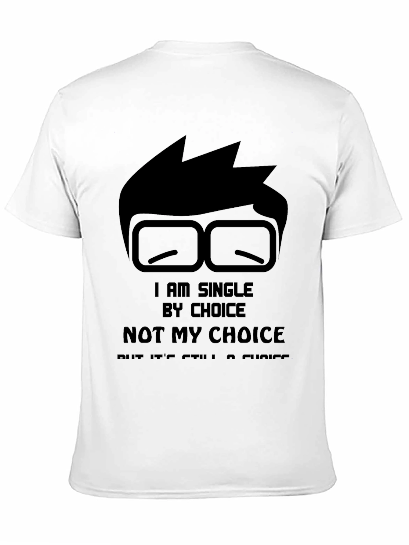Single By Choice Black T-Shirt