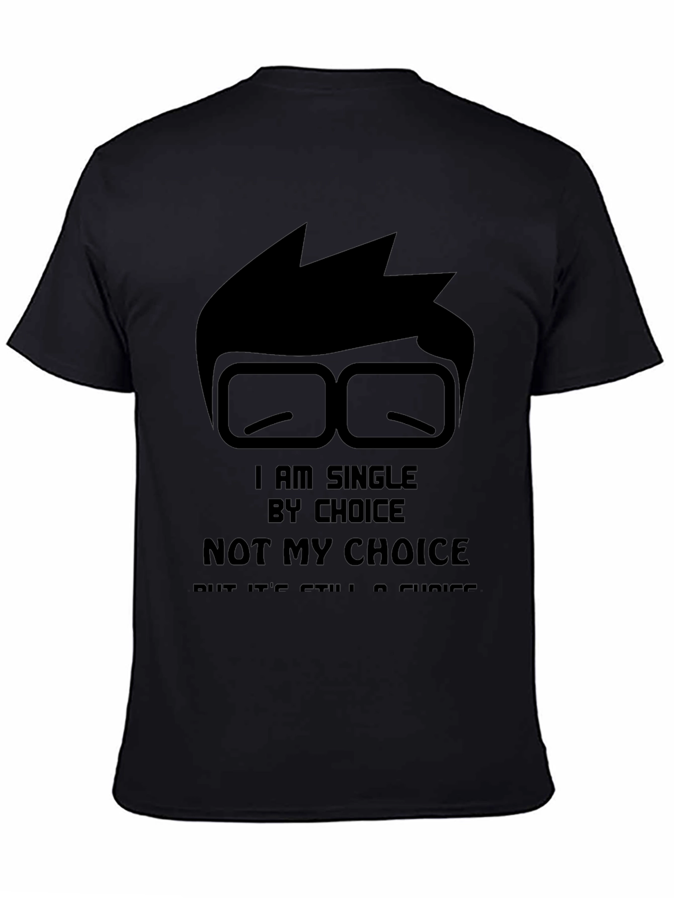 Single By Choice Black T-Shirt