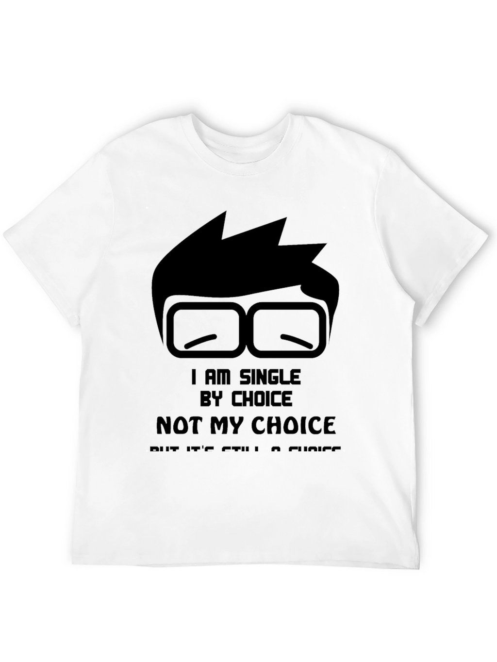 Single By Choice Black T-Shirt