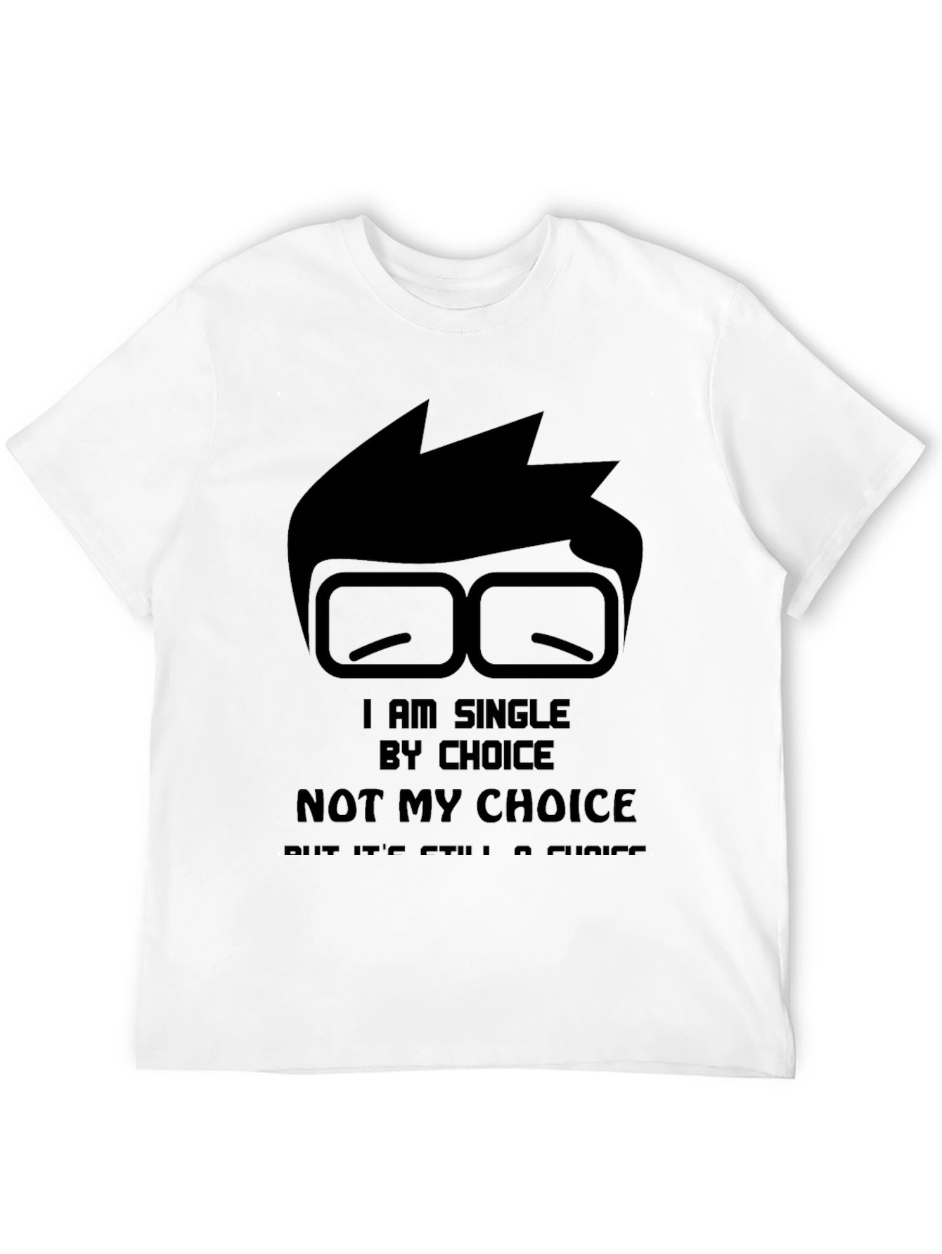 Single By Choice Black T-Shirt