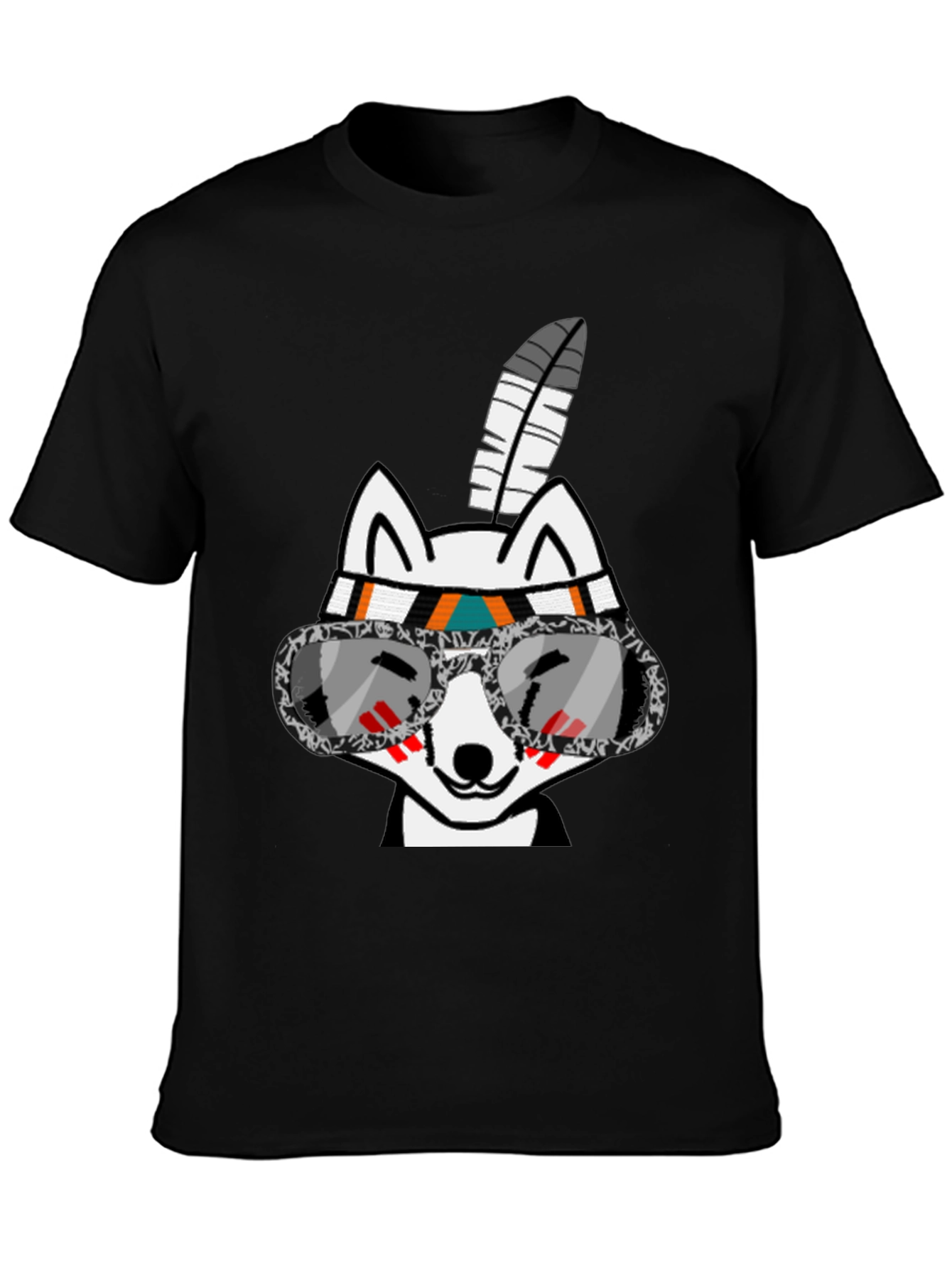 Cool Fox Graphic T-Shirt - Unique Animal Design