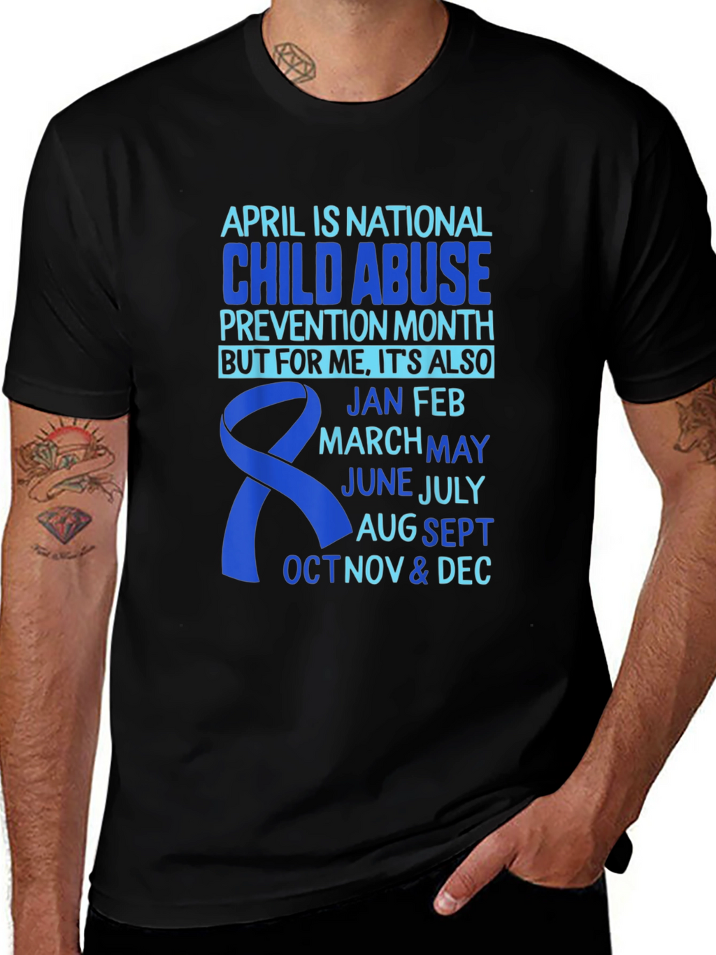 Child Abuse Prevention Awareness T-Shirt