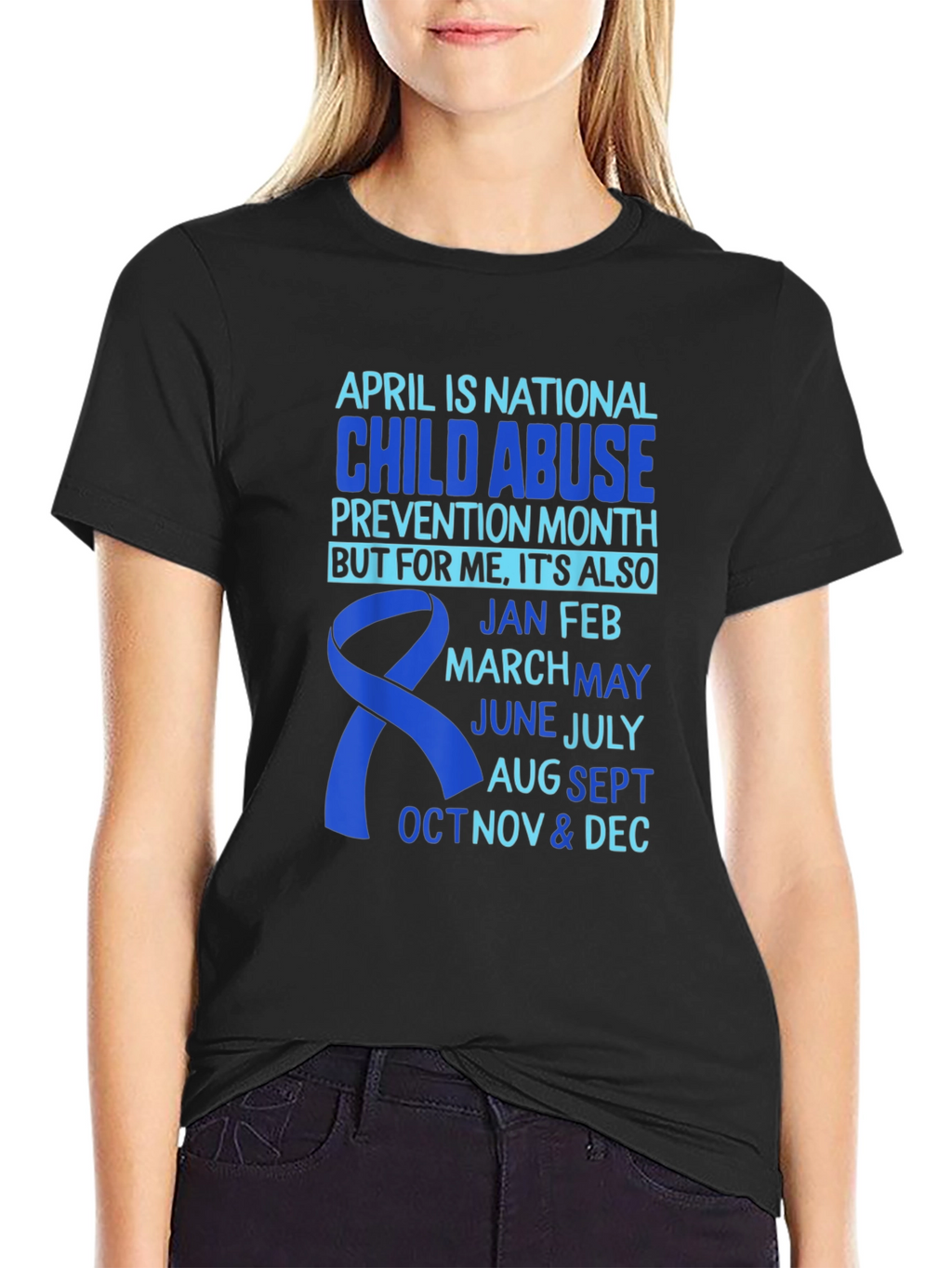 Child Abuse Prevention Awareness T-Shirt