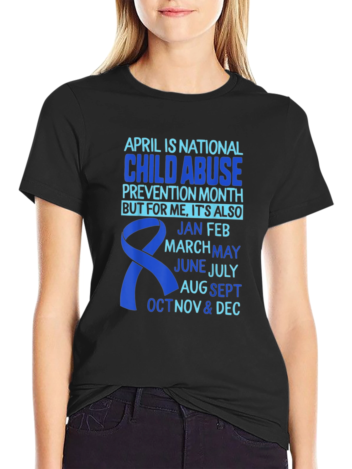 Child Abuse Prevention Awareness T-Shirt