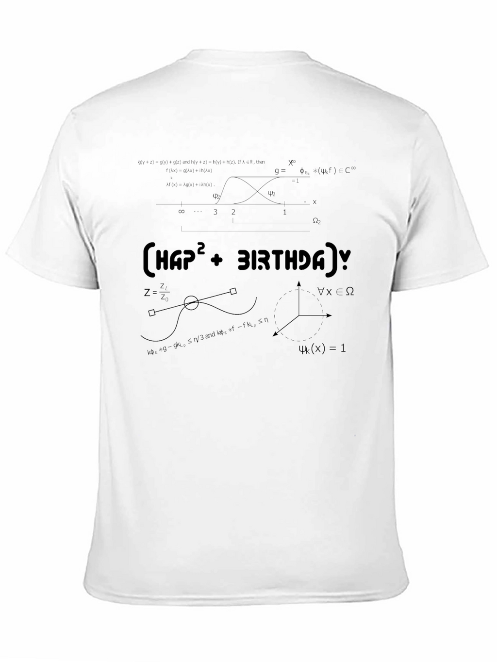 Math Equations Happy Birthday T-Shirt