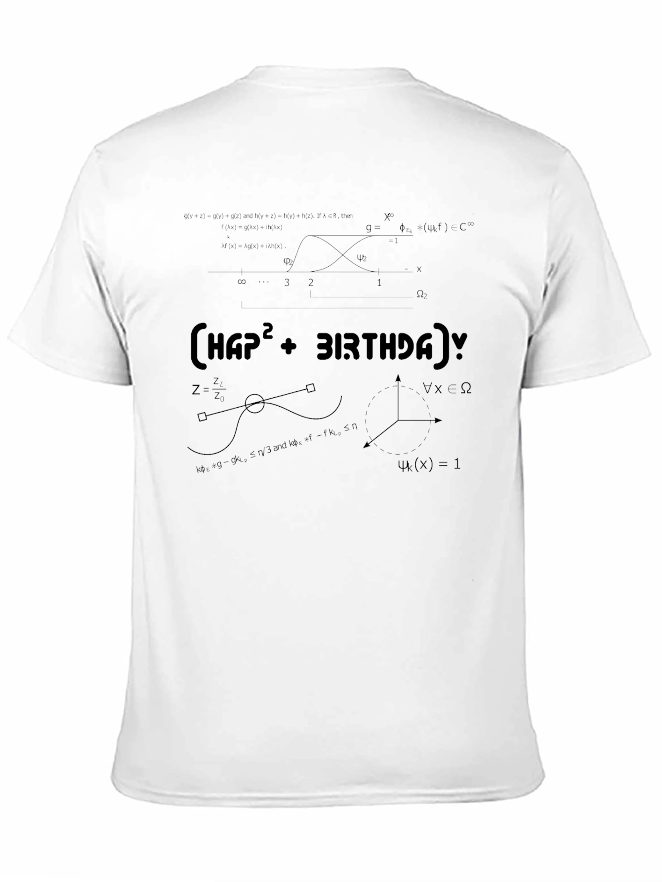 Math Equations Happy Birthday T-Shirt