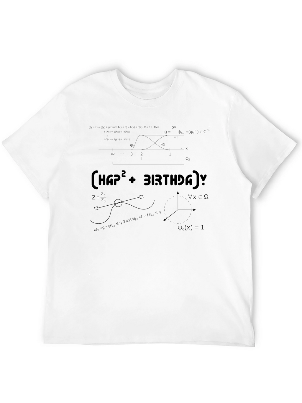 Math Equations Happy Birthday T-Shirt