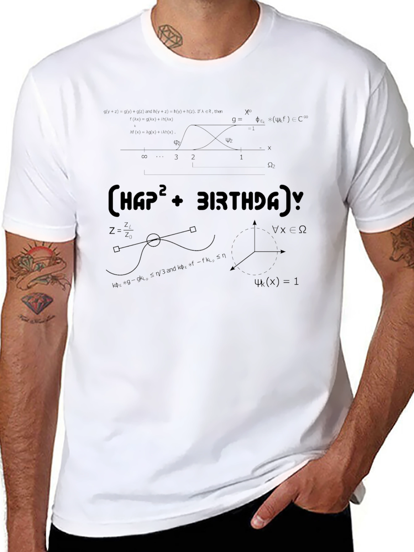 Math Equations Happy Birthday T-Shirt