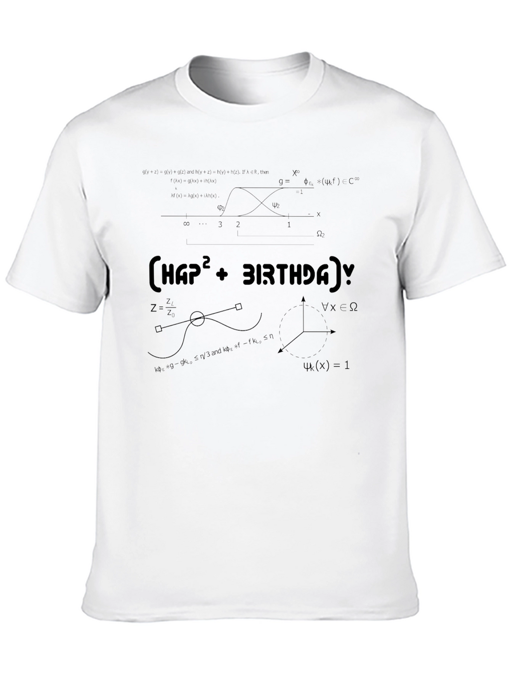 Math Equations Happy Birthday T-Shirt