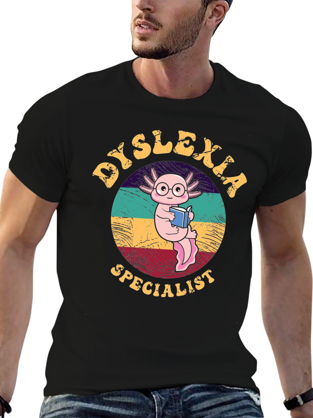 Dyslexia Specialist Axolotl T-Shirt