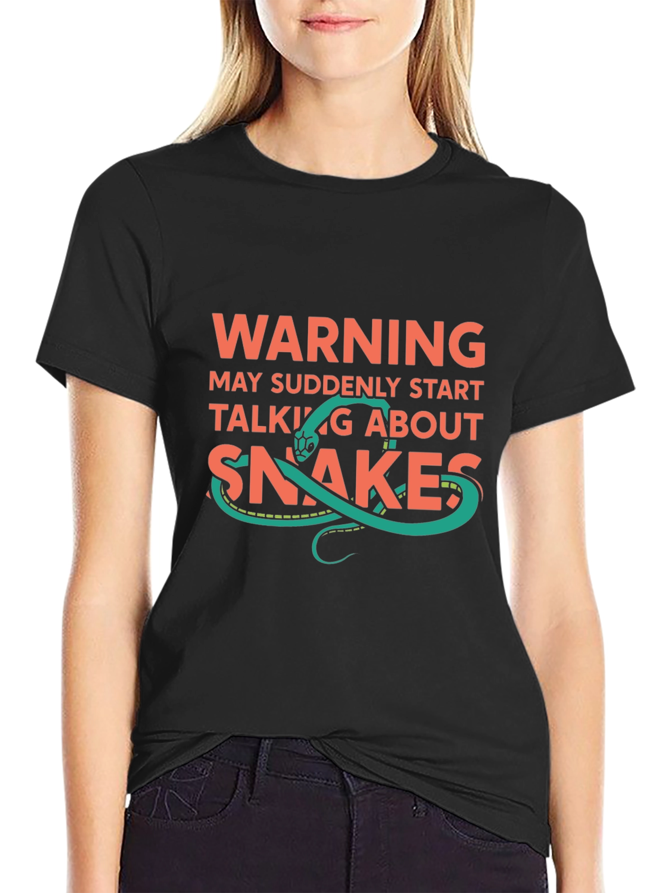 Warning: May Suddenly Start Talking About Snakes T-Shirt