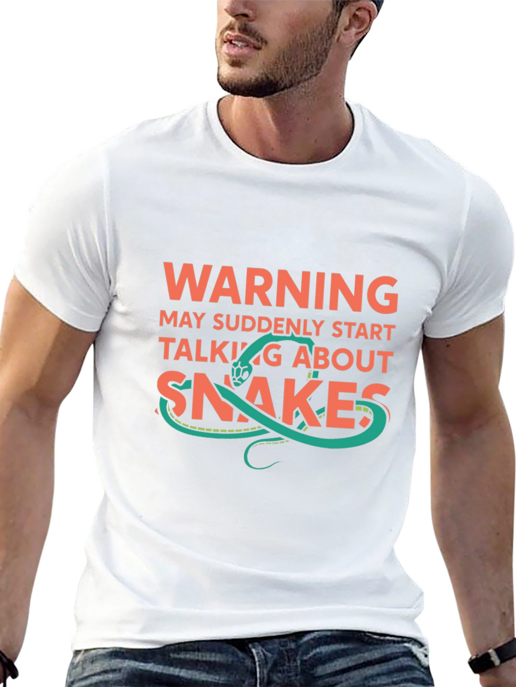 Warning: May Suddenly Start Talking About Snakes T-Shirt